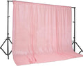 PartyDelight Pink Sequin Backdrop 20x10ft - Extra Wide High Density 3mm Sequin Background with 4-Inch Rod Pocket, Sparkly Panoramic Stage Curtain for Large Gala & Corporate Events