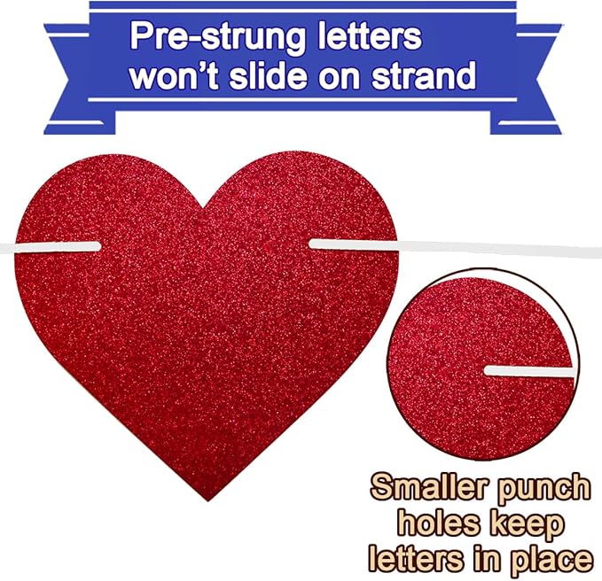 Tellpet Pre-Strung Yay! You’re Home Banner, NO DIY Glitter Welcome Home Decorations for Military Army Returning Homecoming Party, Blue