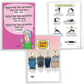 NobleWorks Assortment Pack of 3 Humorous Birthday Greeting Cards with Envelopes (3 Designs, 1 Each) Laughs for Ladies VC7960BDG-C1x3