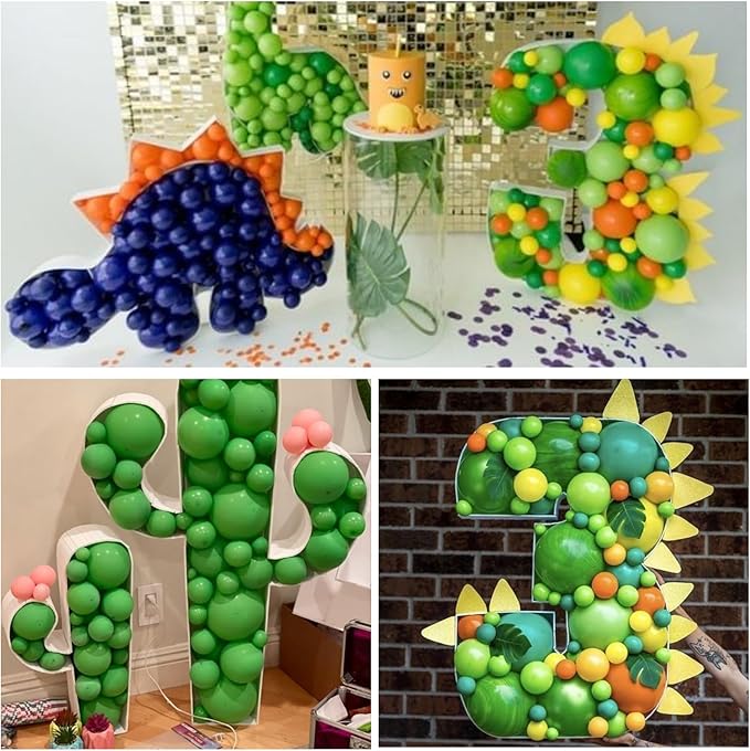Dark Green Balloons 60pcs 5inch Small Deep Green Latex Balloon for Balloon Garland Arch 5'' Round Mini Dark Green Balloons for Birthday Party Decoration DIY Christmas Tropical Jungle Safari Woodland