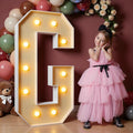 imprsv 4FT Marquee Letters Large Light Up Letters for Birthday Party Decor Wedding Decorations, Marquee G for Party Decoration, Large Signs Arch Kit Decorations