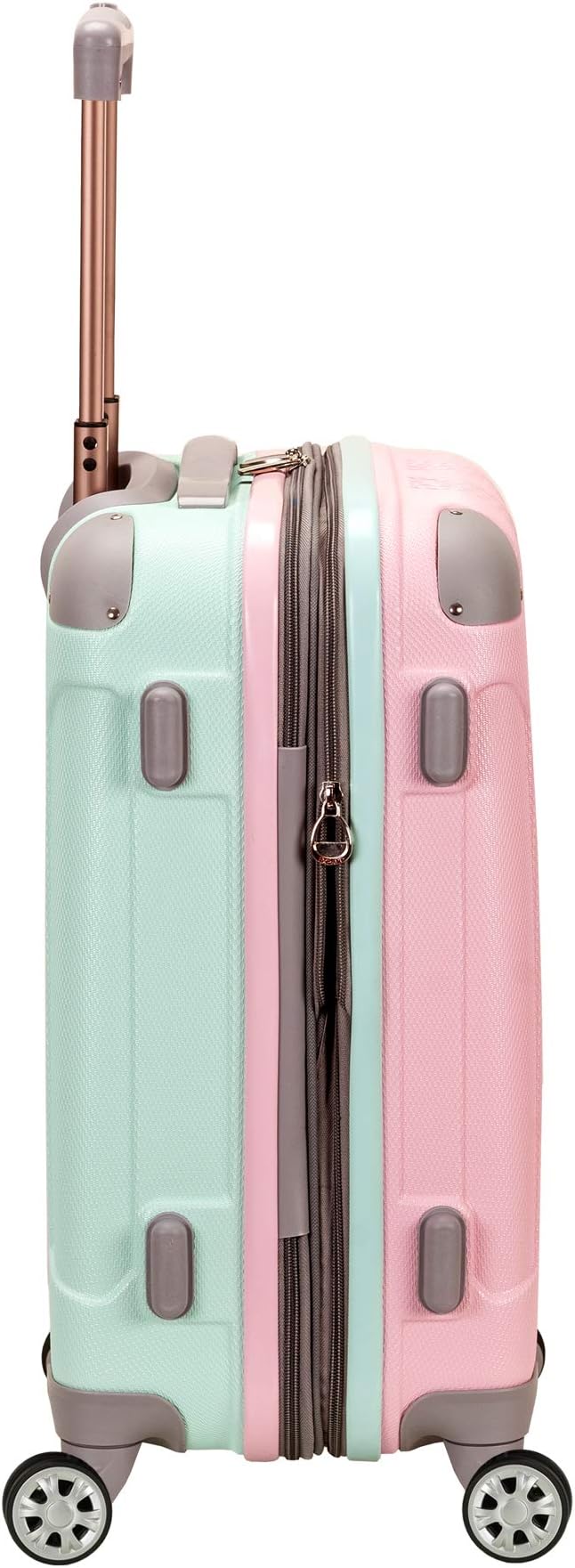 Rockland Melbourne Hardside Expandable Spinner Wheel Luggage, Carry-On 20", Mint