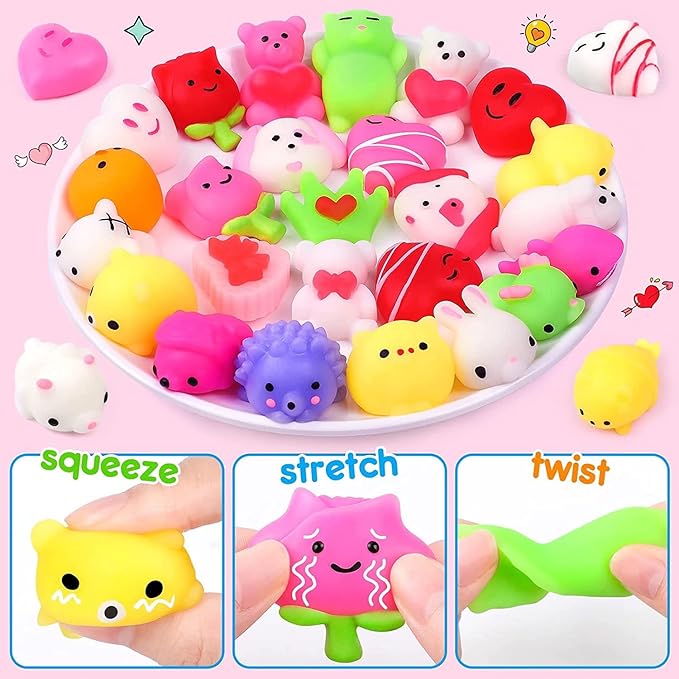 130 Pack Valentines Day Party Favors for Kids, Treasure Box Toys for Classroom Prizes, Pinata Filler Goodie Bag Stuffers, Treasure Chest Carnival Gift Bulk Toys