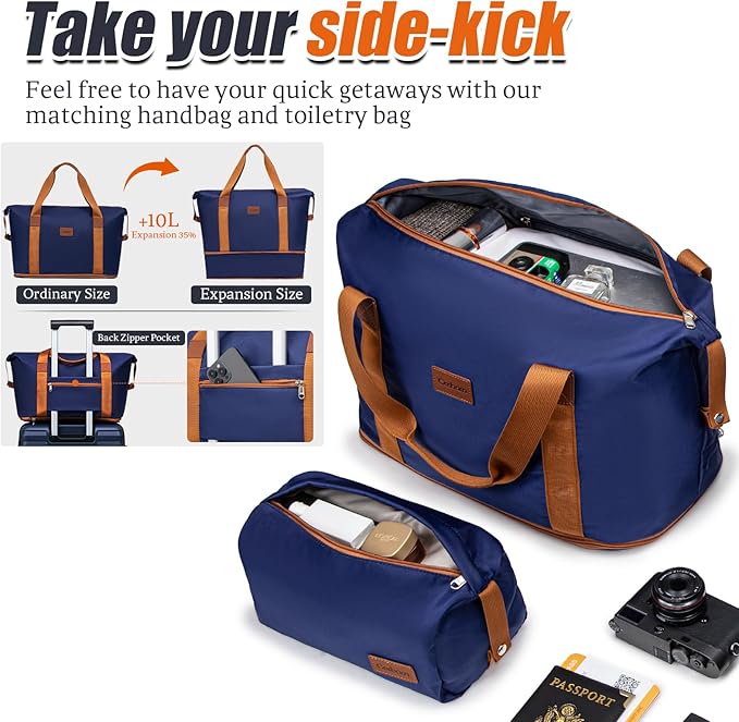 Cosbarn Luggage Sets 5 Piece Suitcases with Wheels, Suitcase Set ABS Hard Case Luggage with Spinner Wheels Durable Travel Luggage