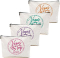 1 Pcs 3 Pcs 4 Pcs Makeup Bag, Girls Trip Gifts Favors Girls Weekend Gifts, Friendship Gifts for Women Bestie Bride