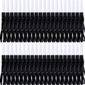 30 Pcs Gold Noise Makers, Metallic Fringed Noise Makers for New Year Party Favor Supplies, Black