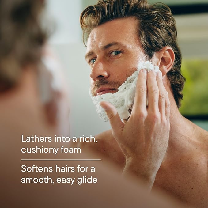 Harry's Plus Shaving Kit for Men - Premium Handle, 5 Razor Blade Cartridges, Foaming Shave Gel, and Travel Blade Cover - TSA Approved Travel Essentials - Advanced Pivoting System - Clay