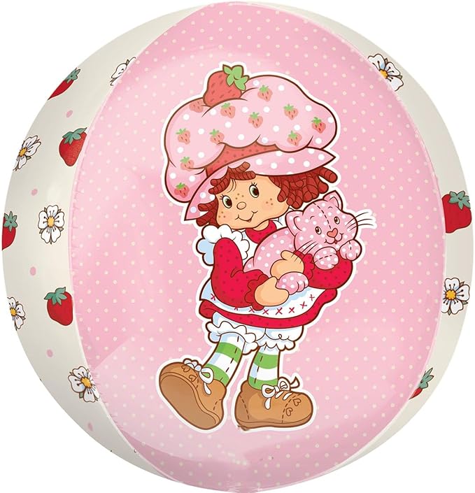 Anagram Birthday Party Supplies Strawberry Girl Shortcake 6pc Balloon Bouquet Decorations
