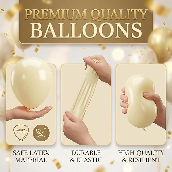 Balloon Column Kit for Floor- Set of 2,Balloon Columns with Stand, Base and Pole,Balloon Tower Backdrop Decoration for Wedding, Baby Shower, Birthday Party, or Bachelorette Parties (BLUE GOLD)