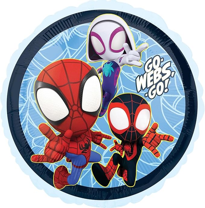 Spidey and His Amazing Friends Birthday Party Supplies Balloon Bouquet Decorations