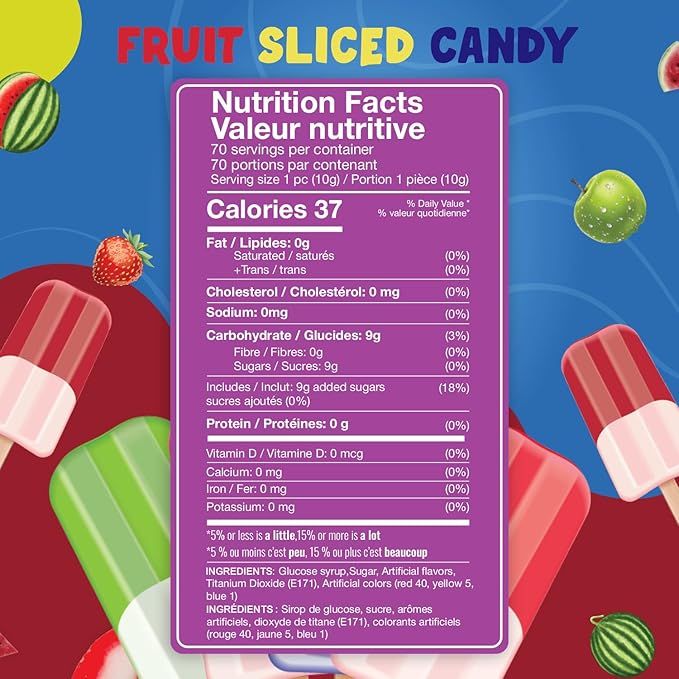 Fresh Finest Popsicle Shaped Ice Cream Lollipops - Individually Wrapped Suckers, Multicolor Lollipops Best for Summer, Goodie Bags, Party Favors - 70 Pack Bulk