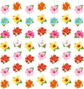 8 Pcs Hawaiian Luau Party Decorations Hibiscus Flower Birthday Hanging Garlands Banner Tropical Hawaiian Paper Cutouts Streamer for Wall Ceiling Decor Summer Aloha Beach Pool Party Supplies