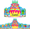 36 Pack Birthday Crowns for Kids Colorful Paper Party Hats Birthday Crown Set for Teachers Students Classroom