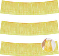 BEISHIDA 3 Packs Metallic Foil Fringe Garland Shining Yellow Wall Hanging Tinsel Fringe Banners for Car Floats Bridal Shower Wedding Birthday Easter Graduation Holiday Party Decoration(30 Feet)