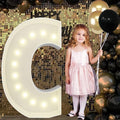 4FT Marquee Light Up Letters C, Big Marquee Letter for Baby Shower Birthday Engagement Wedding Marry Me Party Decor