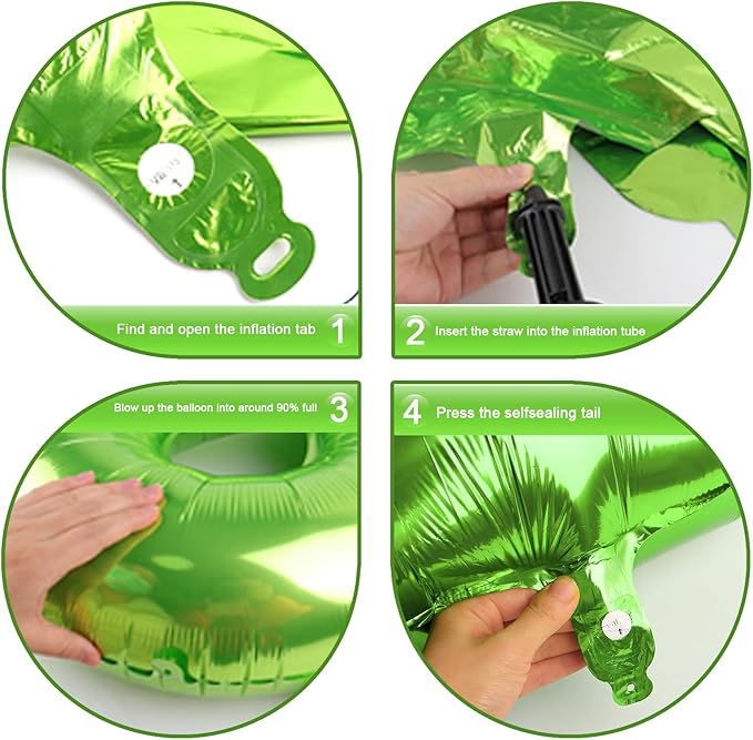Big Light Green 40 Inch 9 Balloon Number, Jumbo Giant 9th 19 29 39 49 99 Birthday Party Decorations, Large Light Green Foil Balloons Anniversary Birthday Party Engagement Decorations