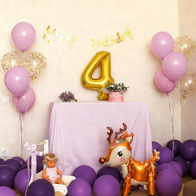 20 Pieces 2 Sets of 16 Inch Gold Number 0-9 Balloons – Foil Mylar Balloons for Custom Number Decorations, Birthday, Anniversary, Graduation, New Year, and Party Backdrops