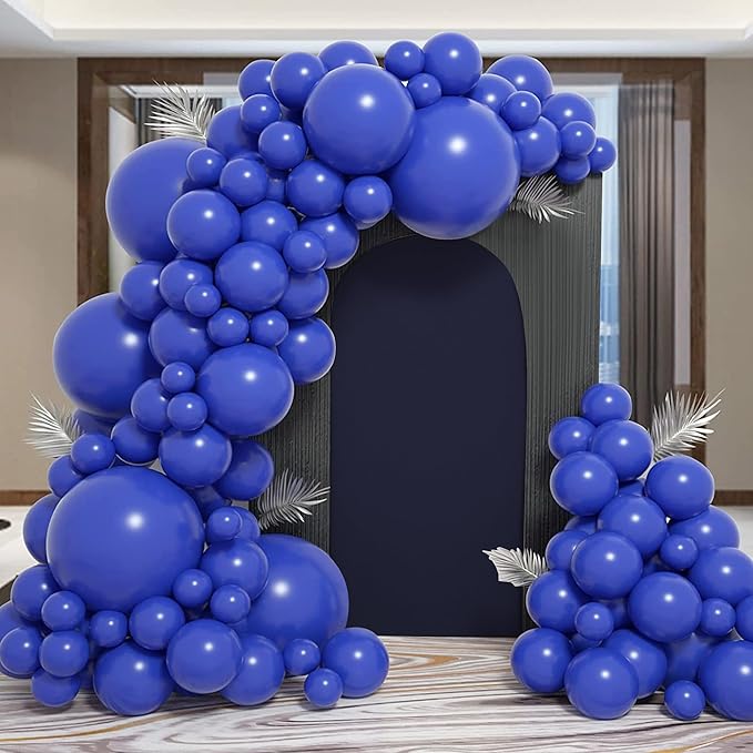 Arch Covers,Arch Backdrop Stand Fitted Cover for Wedding Birthday Party Ceremony Banquet Decoration(7.2FT&6FT,Dark Blue,Cover Only)