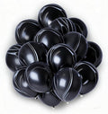 Black Marble Balloons 12 Inch Agate Latex Balloons 50PCS Black and White Tie Dye Black Balloons for Birthday Party Christmas Decorations Wedding Halloween Festival Photobooth