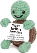 Mini Funny Turtle Easter Basket Essentials Stuffers for Teens Easter Gifts for Kids Teen Girls Boys, Birthday Gifts for Women Men Mothers Day Graduation Teacher Appreciation, Positive Emotional Turtle