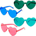 Heart Sunglasses Heart Shaped Glasses Bulk Valentines Halloween Bachelorette Party Decorations Glasses Women Men