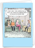 NobleWorks, Funny Birthday Greeting Card with 5 x 7 Inch Envelope (1 Card) Bday Dog Treat C10875BDG