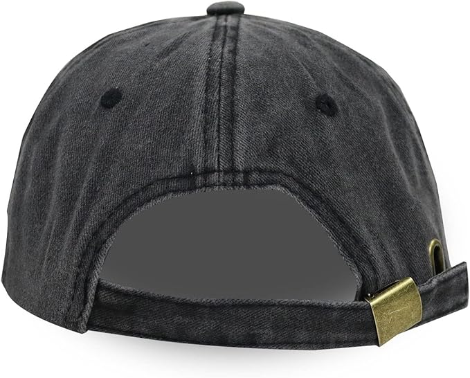 Retirement Baseball Cap for Women Men, Adjustable Washed Embroidered Vintage Classic Retro Cotton Hat