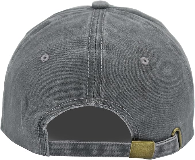 Retirement Baseball Cap for Women Men, Adjustable Washed Embroidered Vintage Classic Retro Cotton Hat