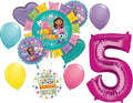 Gabby's 5th Birthday Party Supplies Cats and Dollhouse Balloon Bouquet Decorations
