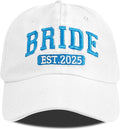 Bridal Shower Gifts for Bride Mother and Father, Adjustable Bride Hat for Wedding Engagement Bachelorette Party