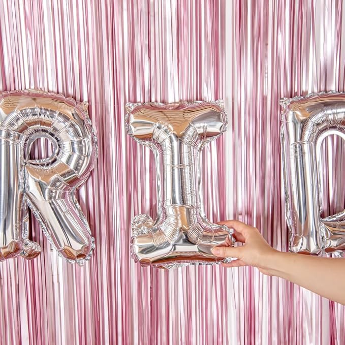Restaurantware-Balloonify 16 Inch Letter Balloon, 1 Alphabet Party Balloon - Letter I, Self-Sealing, Silver Foil Mylar Finish, Hanging Loop, Decoration For Birthday, Wedding, Or Graduation