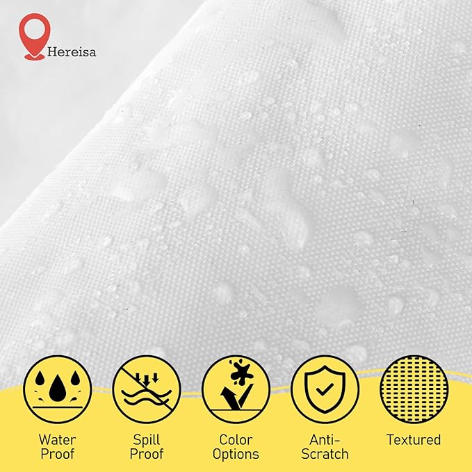 White Disposable Plastic Tablecloth for Rectangle Tables (24 Pack) Table Cloths Parties, Events & Weddings, Indoors Outdoors, 54 x 108 inches, Plastic Table Cover