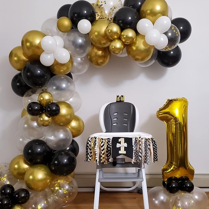 Gold Number 17 Mylar Foil Balloons, 40 Inch Giant Gold 17th Birthday Balloons for Boys Girls, Gold Number 1 & 7 Helium Balloon for Women Men 17th Anniversary Party Decorations Supplies
