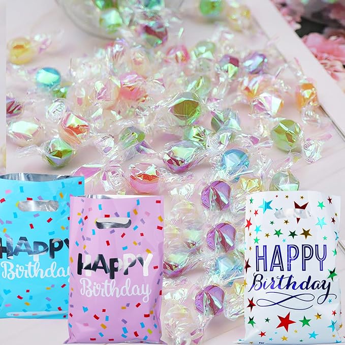 Saizone 40pcs Happy Birthday Goody Bags - Party Favors for Girls & Boys