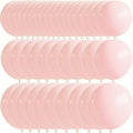 50 Pcs Light Pink Balloons Kit 18 24 36 Multi Sizes Macaron Pink Giant Balloon, Use for Pool Party Birthdays, Weddings, Events Party Decoration Supplies