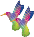 Set of 2 Colorful Bright Hummingbird Jumbo 36" Foil Party Balloons