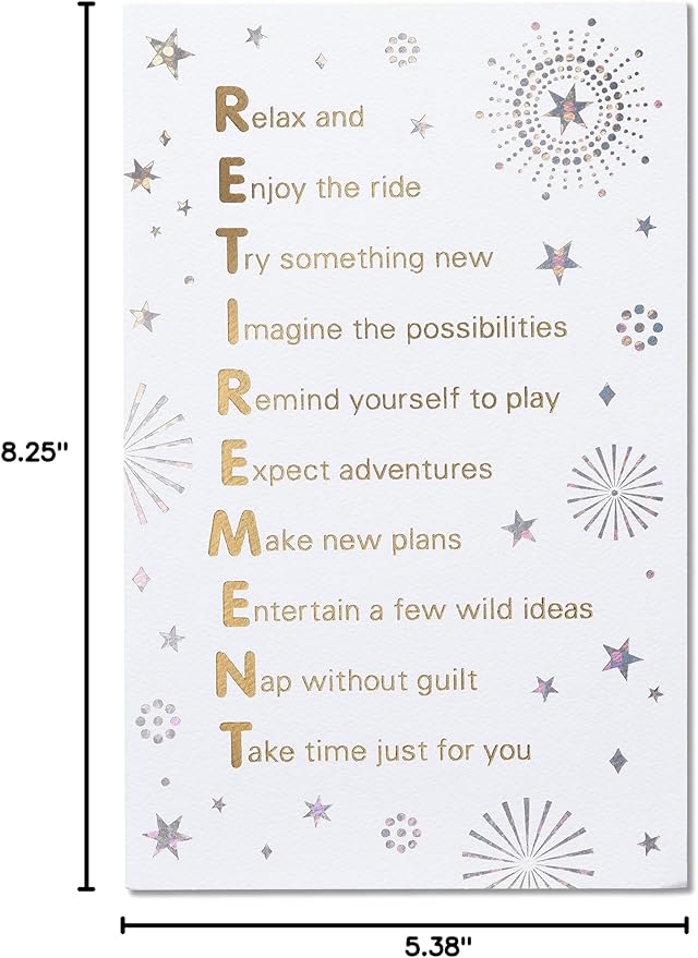American Greetings Retirement Card (Time of Your Life)