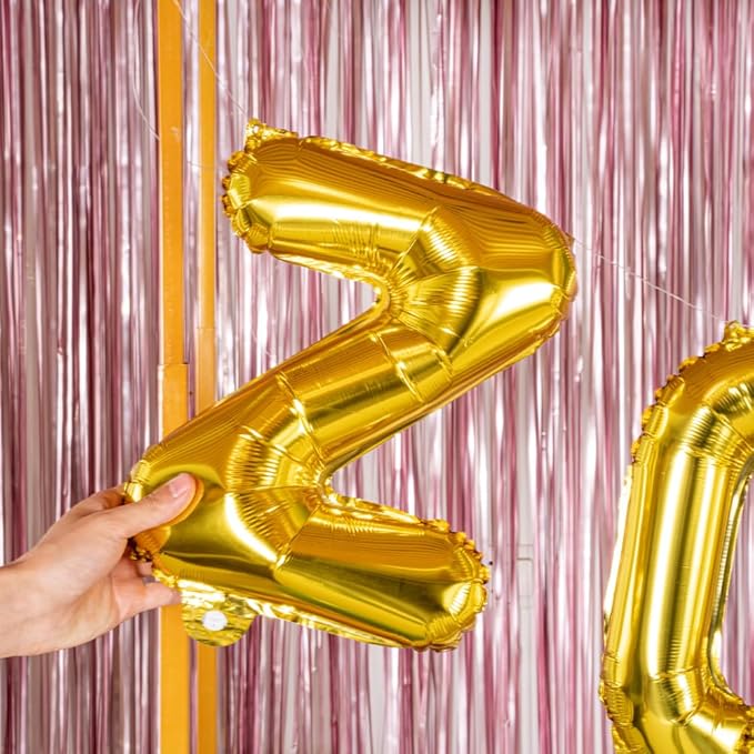 Restaurantware-Balloonify 16 Inch Letter Balloon, 1 Alphabet Party Balloon - Letter Z, Self-Sealing, Gold Foil Mylar Finish, Hanging Loop, Decoration For Birthday, Wedding, Or Graduation