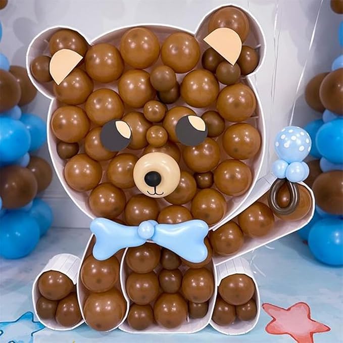 Brown Balloons 60pcs 5inch Small Tan Balloons for Balloon Garland Arch Mocha Coffee Khaki Latex Balloon 5'' Round Mini Matte Cocoa for Bear Birthday Party Decoration DIY Baby Shower Wedding Safari