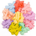 PartyWoo Pastel Balloons 50 pcs 5 Inch Small Mini Pastel Rainbow Color Latex Spring Balloons for Graduation Baby Shower Gender Reveal Easter Birthday Party Decorations