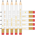 50Pcs - Baby Shower Sharpened Half Pencils with Erasers, Pre-sharpened Pencils for Baby Shower Games, 4 Inches