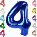 40 Inch Large Numbers Balloon, 4 Navy Blue Ballon for 4th 14 40 44 Birthday Party, Balloon 4 Number for Graduations Wedding Supplies
