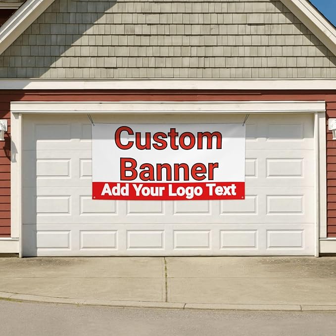 Custom Banners Personalized Banner Signs Your Design Here for Party Birthday Graduation Wedding Event Decoration 24×47 Inches