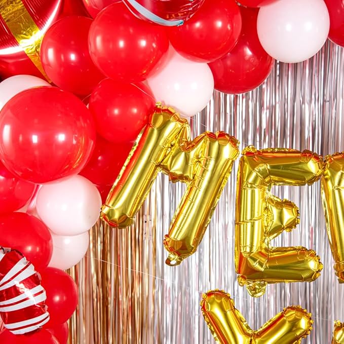 Restaurantware-Balloonify 16 Inch Letter Balloon, 1 Alphabet Party Balloon - Letter M, Self-Sealing, Gold Foil Mylar Finish, Hanging Loop, Decoration For Birthday, Wedding, Or Graduation