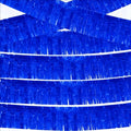 Blue Foil Fringe Garland 6Pcs 10 Feet Metallic Tinsel Hanging Curtain Glitter Backdrop Banner for Parade Floats Christmas Wedding Party Decorations