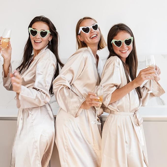 10 PCS Bride to Be Sunglasses Bachelorette Sunglasses Bulk for Bride Bridesmaids Bachelorette Party Gifts