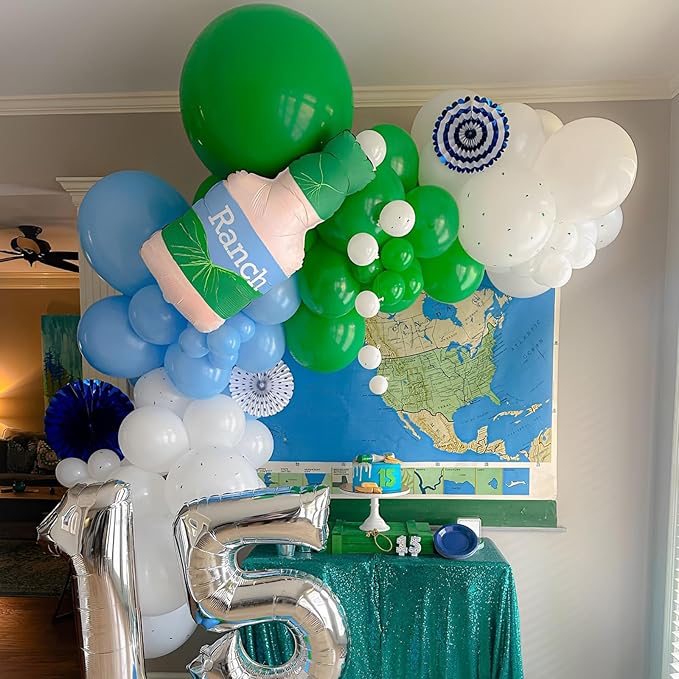 110pcs Green Balloons 12inch Green Latex Party Balloons for Graduation, Wedding, Birthday, Christmas, Baby Shower, Anniversary Party Decorations