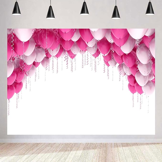 10x8ft Balloon Backdrop, Suitable for Birthday Parties, Baby Showers, Team Gatherings, and Family Gatherings and Photography Background Cloth