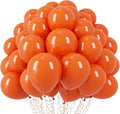 110pcs Orange Balloons 12inch Burnt Orange Latex Party Balloons for Thanksgiving Day, Fall Theme Party, Wedding, Birthday, Halloween, Baby Shower, Anniversary Party Decorations