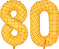 40-Inch Large Number Balloon Toy Inspired Story Matte Yellow Birthday Balloon Western Rodeo Party Supplies Boy Girl Story Anniversary Kids Birthday Party Cowboy Farm Themed Baby Welcome Decorations